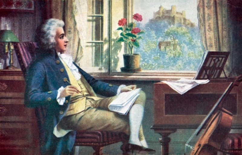 Carl Schweninger II - Wolfgang Amadeus Mozart